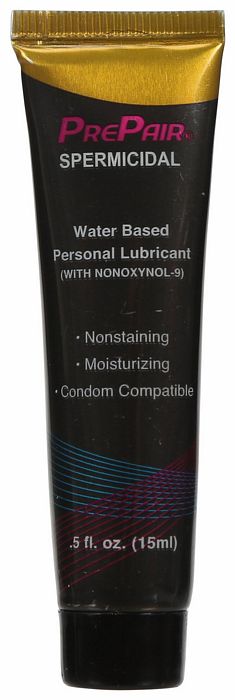 Pre Pair Spermicidal Lube 5.2 Oz. Water Based - MadLove.com Pre Pair Spermicidal Lube 5.2 Oz. Water Based - MadLove.com