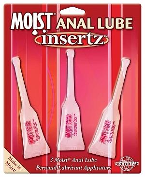 Moist Insertz Anal Lube 10ml - MadLove.com Moist Insertz Anal Lube 10ml - MadLove.com