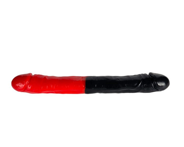 Evoke Super Charged Black Vibrating Strapless Silicone Dildo