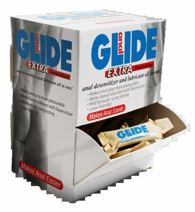 Anal Glide Extra 50 Pieces Display