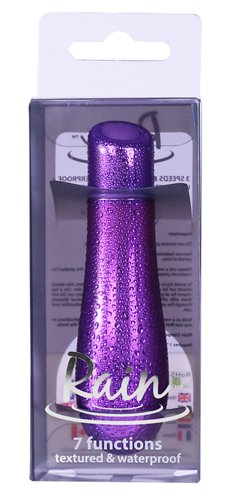 Rain Power Bullet 3in Textured Purple