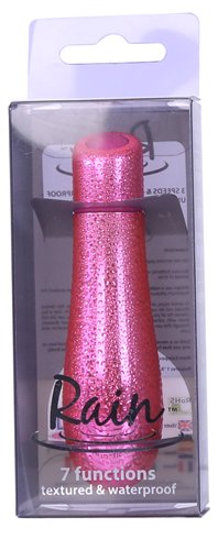 Rain Power Bullet 3in Texturd Pink
