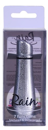 Rain Power Bullet 3in Textured Silver