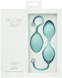 Pillow Talk Frisky Teal Kegel Exerciser