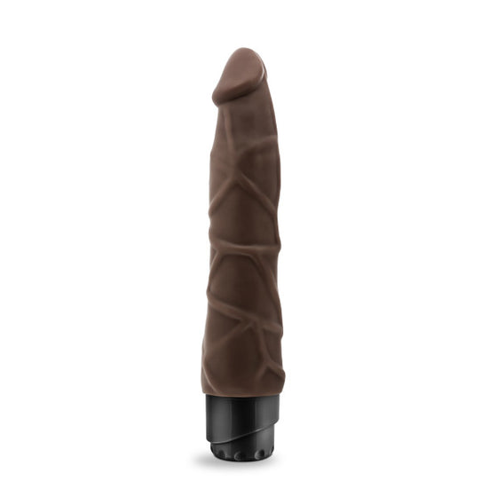 Dr Skin Cock Vibrator #1 Chocolate