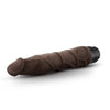 Dr Skin Cock Vibrator #1 Chocolate