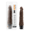 Dr Skin Cock Vibrator #1 Chocolate