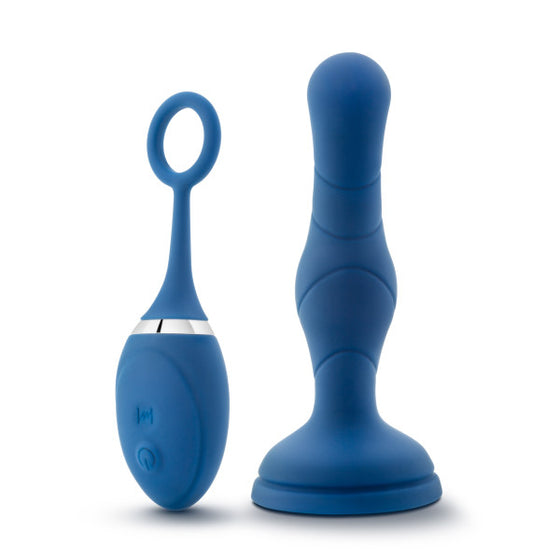 Performance Plus Dynamo Rechargeable Anal Plug Blue