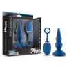 Performance Plus Sonic Rechargeable Anal Plug Blue