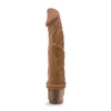 Dr Skin Cock Vibrator #6 Mocha Realistic Cock