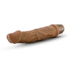 Dr Skin Cock Vibrator #6 Mocha Realistic Cock