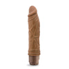 Dr Skin Cock Vibrator #10 Mocha Realistic Cock