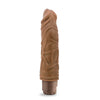 Dr Skin Cock Vibrator #10 Mocha Realistic Cock