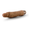 Dr Skin Cock Vibrator #10 Mocha Realistic Cock