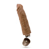 Dr Skin Cock Vibrator #10 Mocha Realistic Cock