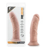 Dr. Skin 8 Cock W Suction Cup - Vanilla "