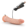 Dr. Skin 8.5 Vibrating Realistic Cock WSuction Cup Vanilla"