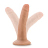 Dr Skin 5.5 Cock With Suction Cup Vanilla "