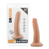 Dr Skin 5.5 Cock With Suction Cup Vanilla "