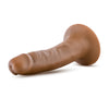 Dr Skin 5.5 Cock With Suction Cup Mocha "