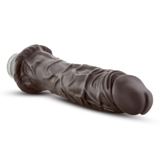 Mr Skin Vibrator 9.75 Chocolate "