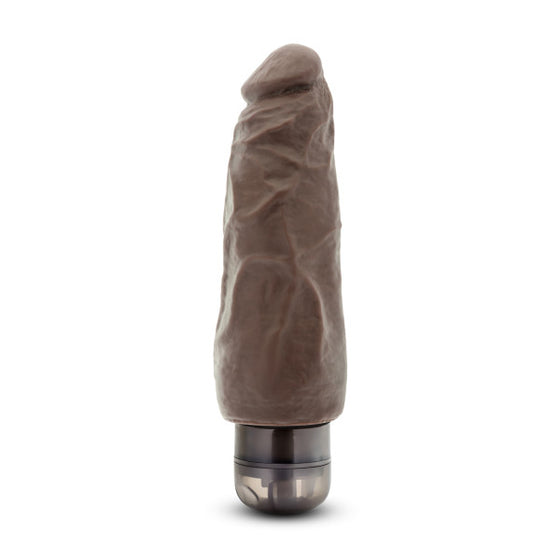 Mr Skin Vibrator 9 Chocolate 7 "