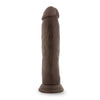 Dr Skin 9.5 Cock Chocolate "