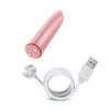 Exposed Nocturnal Rechargeable Lipstick Vibrator Dusty Rose