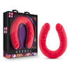 Ruse 18 Silicone Double Headed Dildo Cerise "