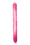 B Yours 18 Double Dildo Pink "