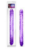 B Yours 18 Double Dildo Purple "