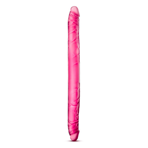B Yours 16 Double Dildo Pink "