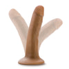 Silicone Willys 5.5 Silicone Dildo Mocha "