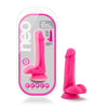 Neo 6 Dual Density Cock WBalls Neon Pink "