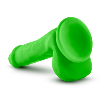 Neo 6 Dual Density Cock WBalls Neon Green 