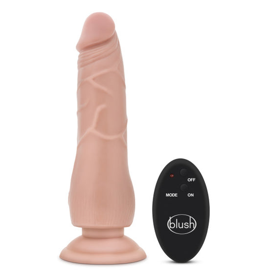 Dr Skin 9 10 Function Wireless Remote Dildo Beige "