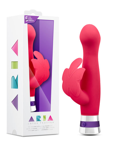 Aria Lotus Flutter Cerise Vibrator