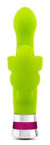 Aria Lotus Flutter Lime Green Vibrator