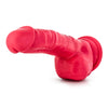 Ruse Shimmy Cerise Red Realistic Dildo