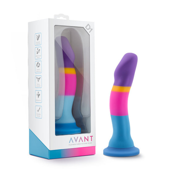 Avant D1 Hot N' Cool Multi Color Dildo