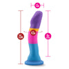 Avant D1 Hot N' Cool Multi Color Dildo