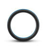 Performance Silicone Go Pro Cock Ring BlackBlueBlack