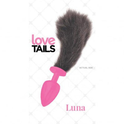 Venus Large Pink Plug WLong Brown Tail