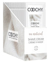 Coochy Shave Cream Au Natural Foil 15ml 24 Pieces Display