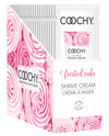 Coochy Shave Cream Frosted Cake Foil 15 Ml 24 Pieces Display