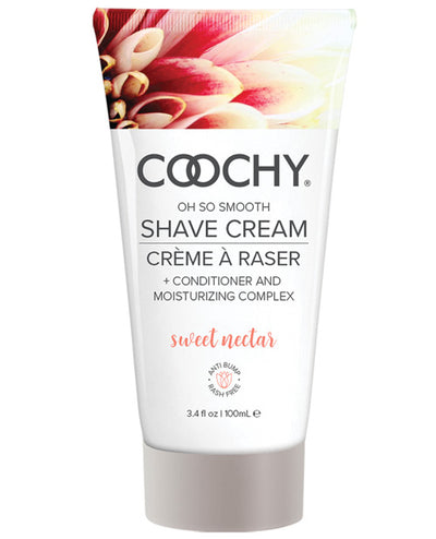 Coochy Shave Cream Sweet Nectar 3.4 Oz.