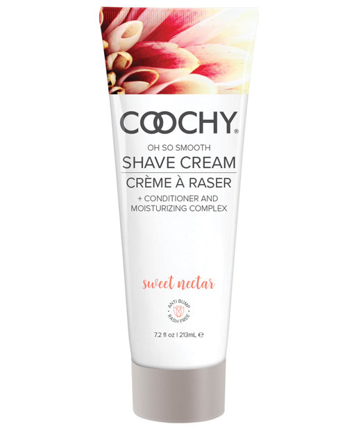 Coochy Shave Cream Sweet Nectar 7.2 Oz.