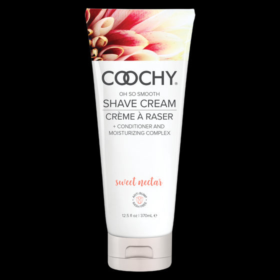 Coochy Shave Cream Sweet Nectar 12.5 Oz.