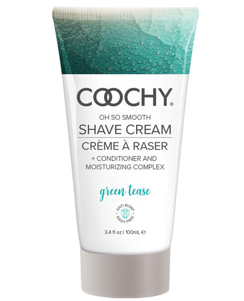 Coochy Shave Cream Green Tease 3.4 Oz.