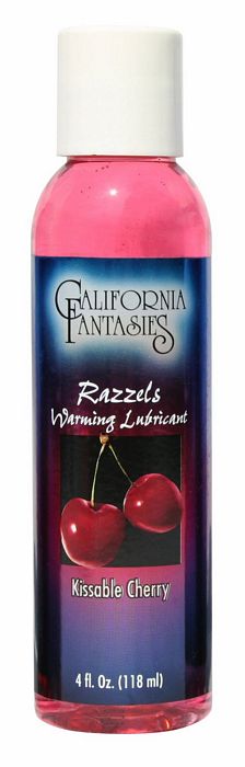 Razzels Cherry Warming Lubricant 4 Oz.